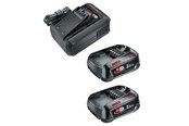 Akut ja laturit - Gardena Starter Kit P4A QC AL18V 44+2x2.5Ah - 14914-20.000.00