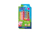 Kirjoitus- ja piirustustarvikkeet - Staedtler Peppa Pig 3‑in‑1 coloured pencil 6 pcs 100% PEFC - 140 C6 L1