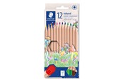 Kirjoitus- ja piirustustarvikkeet - Staedtler Col. pencil natural 12pc   FSC 100% - 143N C12