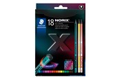 Kirjoitus- ja piirustustarvikkeet - Staedtler Kombi Set NORIX 18pc 100% PEFC - 186 C18P