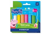 Kirjoitus- ja piirustustarvikkeet - Staedtler Peppa Pig sidewalk chalk 6 assorted - 2365 C6 L1