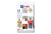 Harrastustarvikkeet - Fimo Set Mod. clay  ef.boho CP Promo - 8013C12-5P