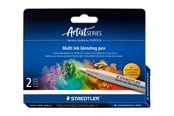 Kirjoitus- ja piirustustarvikkeet - Staedtler Multi Ink blending pen colour-neutral 2/BK - 893 BP BK2