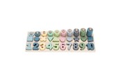 Vauva- ja taaperolelut - Playwood Learn to Count and Shape Board 76 pcs. - RS784C