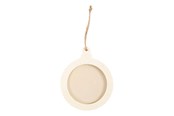 Lastenhuone - Creativ Company Wooden Round Frame Hanger 8cm 24pcs. - 58084