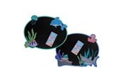 Luovat leikit - Duckiez Chalkboard with Chalk - Underwater World - 6386