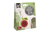 Luovat leikit - Creative Craft Group Crochet Kit Keyring Watermelon - incl. Needle and Thread - CR1716/GE