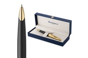 Kirjoitus- ja piirustustarvikkeet - Waterman Carène 'The Opera Collection' Black & Gold G.T. Ballpen M Blue ink - 2225143