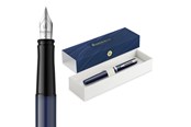 Kirjoitus- ja piirustustarvikkeet - Waterman Impression Blue Lacquer P.T. Fountain pen F Blue ink - 2225502
