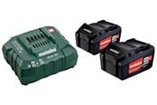 Akut ja laturit - Metabo Starter Kit 2 x 4.0 Ah (685050000) - 685050000
