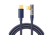 USB kaapelit - Joyroom Gaming Cable S-CL020A6 Lightning (angled) / USB-C (straight) 20W 1.2 m - blue - S-CL020A6B