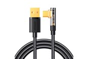 USB kaapelit - Joyroom Gaming Cable S-UC027A6 USB-C (angled) / USB-A (straight) 3A 1.2 m - black - S-UC027A6