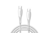 USB kaapelit - Joyroom S-A59 Vibrant Series 60W USB-C - USB-C Cable 1.2m - White - S-A59 C-C 60W 1.2m white
