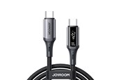 USB kaapelit - Joyroom S-A60 StarTalk 100W USB-C - USB-C Cable 1.2m - Black - S-A60 C-C 100W 1.2m black