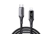 USB kaapelit - Joyroom S-A60 StarTalk 30W USB-C- Lightning cable 1.2m - black - S-A60 C-L 30W 1.2m black