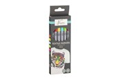 Kirjoitus- ja piirustustarvikkeet - Creative Craft Group Nassau Textiel Dual Markers - 6 pcs. - AR0157/GE