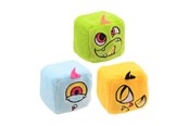 Pehmolelu - Johntoy Slow Rise Plush Monster Cube - 24643