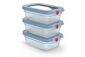 Keittiötarvikkeet - Tefal OneClick Fresh 3x0.5L Blue - N1230510