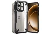 Puhelin - Kannet ja kotelot - Ringke Fusion X Case for OnePlus 15 - Clear Black - 8800328814226
