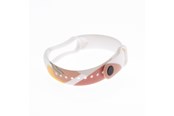 Smartwatch - Lisävarusteet - Hurtel Strap Moro band for Xiaomi Mi Band 3 / 4 Silicone Strap Watch Bracelet Pattern 7 - 5907769335969