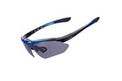 Urheilu & Fitness - Rockbros 10007 Polarized Cycling Glasses - Black and Blue - Rockbros-10007