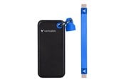 SSD 2 - Verbatim Pocket SSD - 1TB - USB 3.2 Gen 2 - Musta / Sininen - 32191