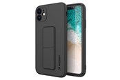Puhelin - Kannet ja kotelot - Wozinsky Kickstand Case Silicone Case with Stand Case for Xiaomi Redmi 10X 4G / Xiaomi Redmi Note 9 Black - 9111201941984