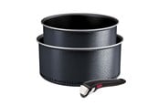 Kattilat - Tefal Ingenio So Light 3 pcs set Saucepans 18/20cm - L7239003