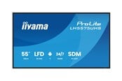 Infonäytöt & Digitaaliset opasteet - iiyama ProLite LH5575UHS-B2AG 55" Class (54.6" viewable) LED-backlit LCD display - 4K - for digital signage - LH5575UHS-B2AG