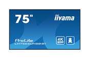 Infonäytöt & Digitaaliset opasteet - iiyama ProLite LH7565UHSB-B1 75" Class (74.5" viewable) LED-backlit LCD display - 4K - for digital signage - LH7565UHSB-B1