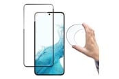Puhelintarvikkeet - Näytönsuojat - Wozinsky Full Cover Flexi Nano Glass Film Tempered Glass with Frame Samsung Galaxy S22+ (S22 Plus) Clear - 9145576242056