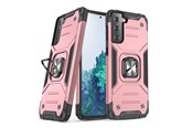 Puhelin - Kannet ja kotelot - Wozinsky Ring Armor Armored Hybrid Case Cover + Magnetic Holder Samsung Galaxy S22 Ultra Gold - 9145576239797