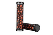 Pyörätarvikkeet - Rockbros 2017-14AOR bicycle grips - black and orange - Rockbros-2017-14AOR