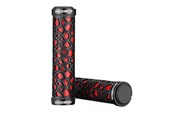 Pyörätarvikkeet - Rockbros 2017-14ARD bicycle grips - black and red - Rockbros-2017-14ARD