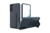 Puhelin - Kannet ja kotelot - Wozinsky Kickstand Case Silicone Case with Stand Samsung Galaxy S22+ Case Navy Blue - 9145576247648