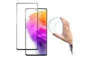 Puhelintarvikkeet - Näytönsuojat - Wozinsky Full Cover Flexi Nano Glass Film Tempered Glass Frame Samsung Galaxy A73 Clear - 9145576245200