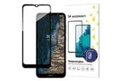 Puhelintarvikkeet - Näytönsuojat - Wozinsky Full Glue Tempered Glass Nokia C20/C10 Full Screen Protector with Frame Black - 9145576243664