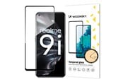 Puhelintarvikkeet - Näytönsuojat - Wozinsky Super Durable Full Glue Tempered Glass Full Screen Protector with Frame Case Friendly Oppo A76 / Oppo A36 / Realme 9i Black - 9145576245781