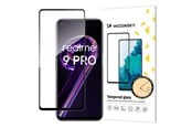 Puhelintarvikkeet - Näytönsuojat - Wozinsky Super Durable Full Glue Tempered Glass Full Screen Protector with Frame Case Friendly Realme 9 Pro Black - 9145576245798