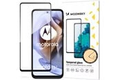 Puhelintarvikkeet - Näytönsuojat - Wozinsky Full Glue Tempered Glass Moto G51 Full Screen Protector with Frame Black - 9145576245712