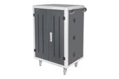 Näytön kiinnitys - DIGITUS DN-45005 cart - for 30 tablets / notebooks - mobile - black - DN-45005