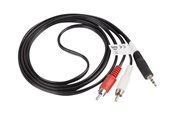 Audiokaapelit - Lanberg audio cable - 1.5 m - CA-MJRC-10CC-0015-BK