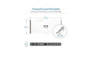 Telakointiasemat - Tripp Lite Eaton  Series USB-C Dock Triple Display - 4K HDMI/DisplayPort VGA USB 3.2 Gen 1 USB-A/USB-C Hub GbE 100W PD Charging International Power Cables - U442-DOCK4-INT