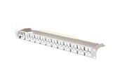 Lisätarvikkeet - Lanberg Patch Panel Blank 48-Port 1U 19" FTP for Keystone Modules Grey - PPKS-1248-S