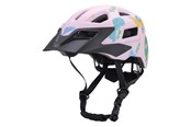 Pyörätarvikkeet - Wozinsky Children's MTB Bicycle Helmet with Detachable Visor 52-56 cm - Pink - 5907769381133