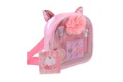 Luovat leikit - Johntoy LaLa - Make up Set in Unicorn Backpack - 27733