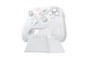 Pelit - lisävarusteet - Machenike G3 V2 Wireless Gaming Controller with Charging Station - White - Wireless Controller - G3 V2 Tri-mode Controller White(Set)