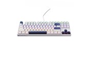 Näppäimistöt - Machenike K500B-B87 Wired Mechanical Backlit Gaming Keyboard Red Switch - White - Valkoinen - K500B-B87 Wired Red Switch Mixed Light B