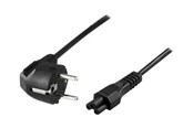 Sisäiset virtakaapelit - Deltaco DEL-109NA-LSZH - power cable - power CEE 7/7 to IEC 60320 C5 - 2 m - DEL-109NA-LSZH