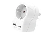 Muut kaapelit - SKross Europe to US USB AC20PD - 1.500284-E